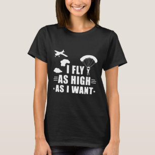 Camiseta Presente De Skydiva Para Alojadores De Skydive Eu