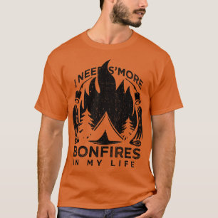 Camiseta Presente de Smores de acampamento