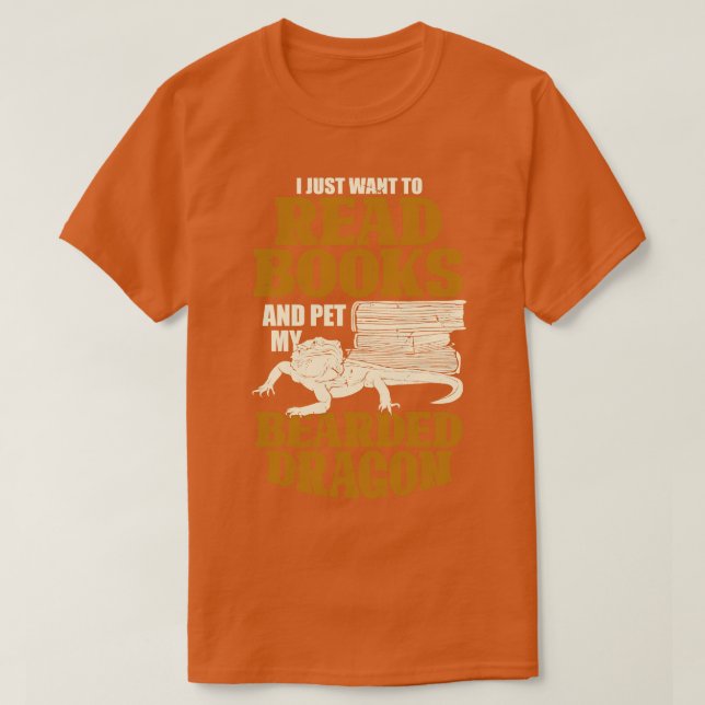 Camiseta Presente de Sobrecarga de Leitura do Dragão (Frente do Design)