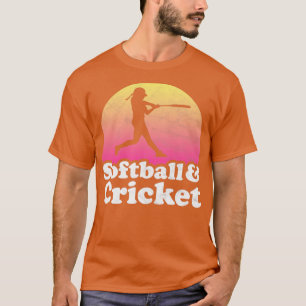 Camiseta Presente de Softball e Cricket para Ventilador de 