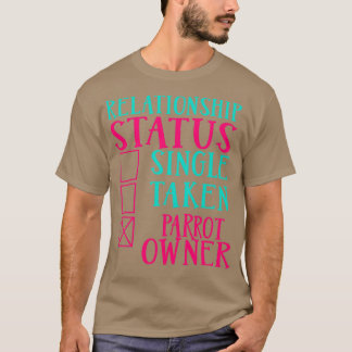 Camiseta Presente de Status de Relacionamento do Proprietár