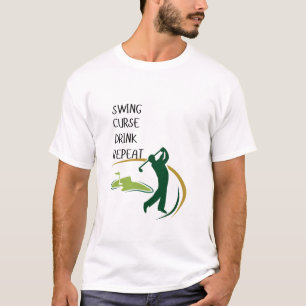 Camiseta Presente De T-Shirt Golfer Para Amantes De Golfe