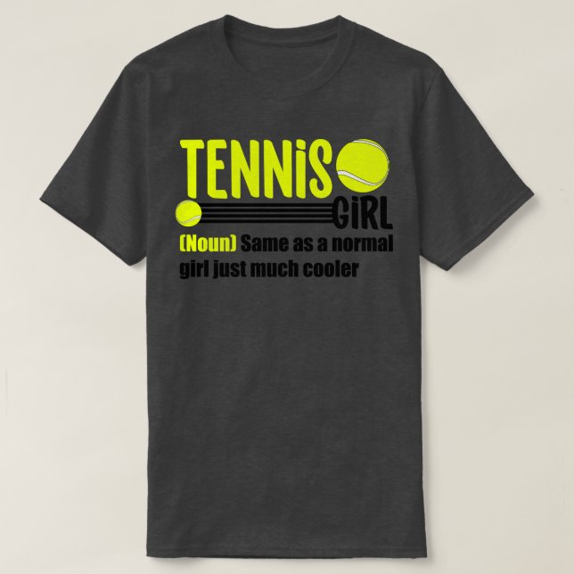 Camiseta presente de tênis para jogador (Frente do Design)