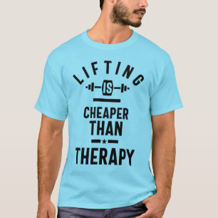 Camiseta Presente de Terapêutica de Workout - Levantamento
