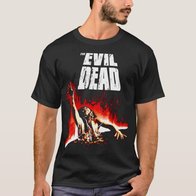 Camiseta Presente de terror clássico Evil Dead (Frente)