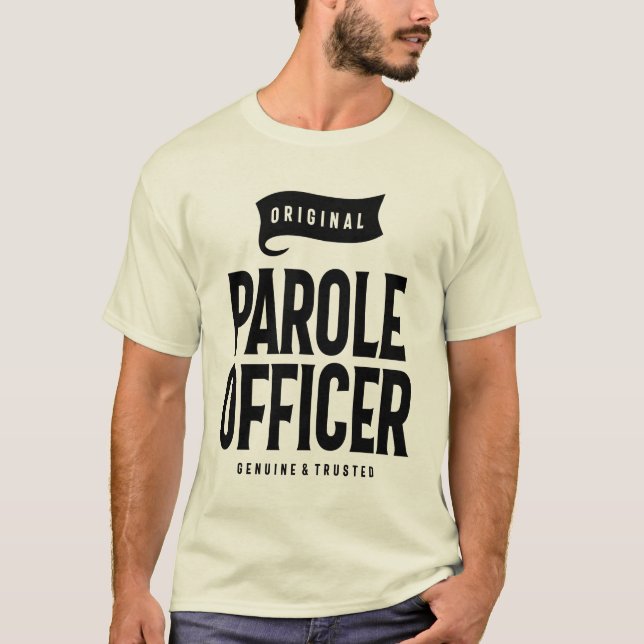 Camiseta Presente de Título de Cargo do Oficial de Parócito (Frente)