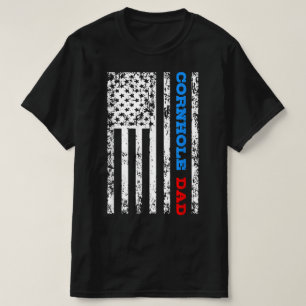Camiseta Presente de Tosse de Corno de Corno de Pai Cornhol