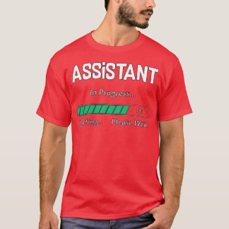 Camiseta Presente de Trabalho de Carimbo de Estudante Engra