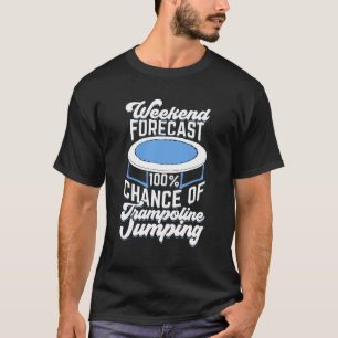 Camiseta Presente de Trampoline Jumping