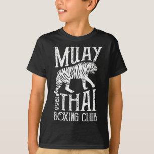 Camiseta Presente de Treinamento de Mma do Clube de Kickbox