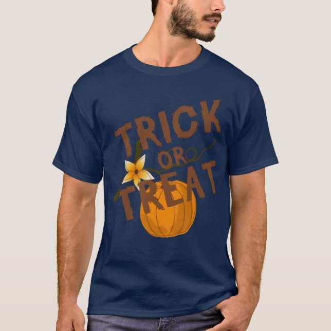 Camiseta Presente de Trick Orreat Halloween Art Halloween (Frente)