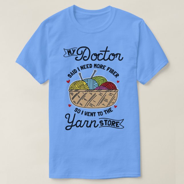 Camiseta Presente de tricô (Frente do Design)