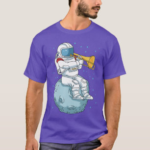 Camiseta Presente de Trombone Música Jazz Banda Marcial tro