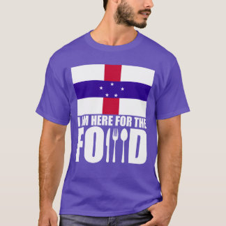 Camiseta Presente de viagem de comida típica das Antilhas H