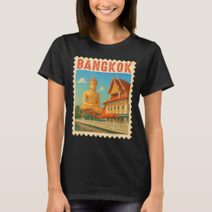 Camiseta Presente de viagem Ngkok Tailândia Souvenir Buda T