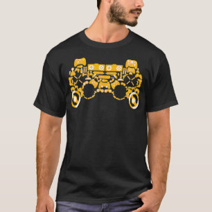 Camiseta Presente de vídeo em forma de gamepad da controlad