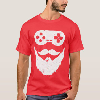 Camiseta Presente de videogame nível nerd de computador par