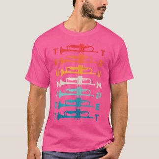 Camiseta Presente De Vintage Trumpets Para Retro Legal De B