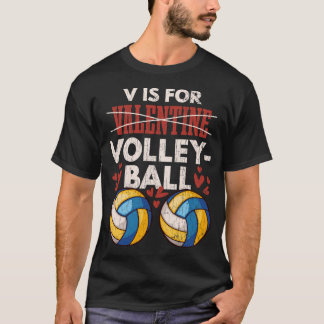 Camiseta Presente De Voleibol namorados Para Jogador De Vol