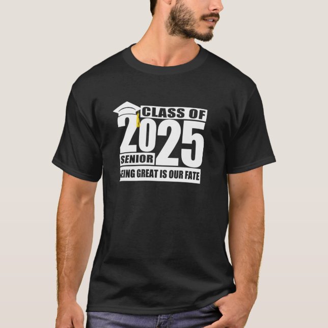 Camiseta Presente de Volta às Aulas para Formandos da Turma (Frente)
