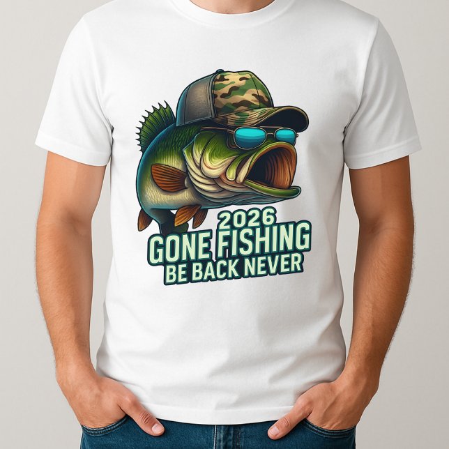 Camiseta presente de vovô de pai de pesca Legal de mosca en (Criador carregado)