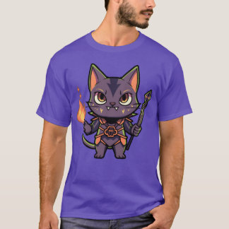 Camiseta Presente de Warlock Cat