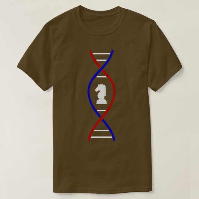 Camiseta Presente de xadrez com peça de cavalo para homens  (Frente do Design)