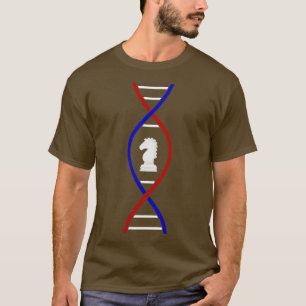 Camiseta Presente de xadrez com peça de cavalo para homens