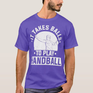 Camiseta Presente desportivo do jogador de handebol