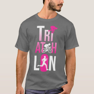 Camiseta Presente desportivo triatleta Triathlon 4