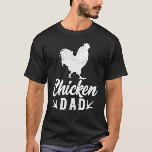 Camiseta Presente Dia dos Pais Fazendeiro de Frango Galinha