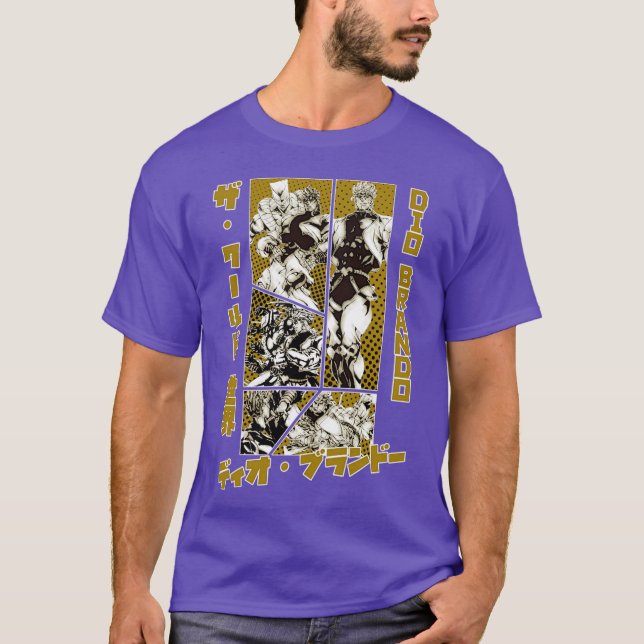 Camiseta presente dio dio brando (Frente)