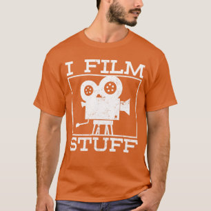 Camiseta Presente Diretor de Cinema Vê Design de Cineasta I