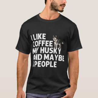 Camiseta Presente Divertido Amante do Husky Siberiano Husky