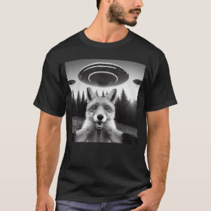 Camiseta Presente Divertido Com OVNI Alien Para Homens Mulh