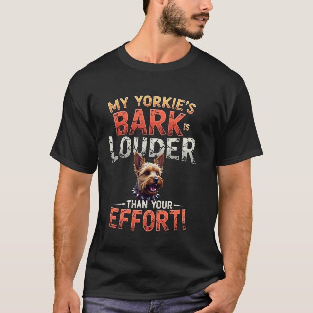 Camiseta Presente Divertido de Academia para Donos de Cães  (Frente)