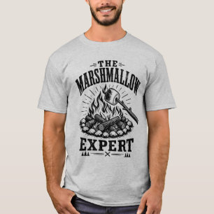 Camiseta Presente Divertido de Aventura de Acampamento com