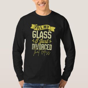 Camiseta Presente divertido de divórcio sarcástico divórcio