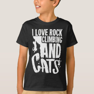 Camiseta Presente Divertido de Escalada em Rocha para Amant