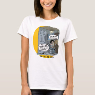 Camiseta Presente Divertido de Humor de Banheiro para Mãe d