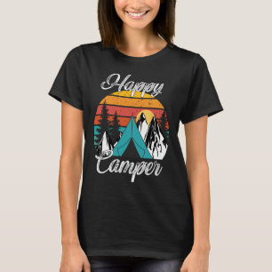 Camiseta Presente Divertido para Amante de Acampamento e Tr