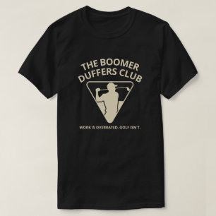 Camiseta Presente Divertido para Golfista Aposentado O Club