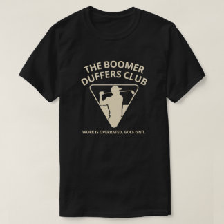 Camiseta Presente Divertido para Golfista Aposentado O Club