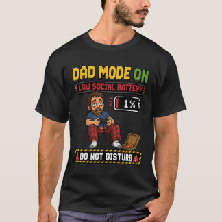 Camiseta Presente Divertido para Pai Gamer |