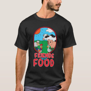 Camiseta Presente Divertido Vegano Coma Plantas Ame Animais