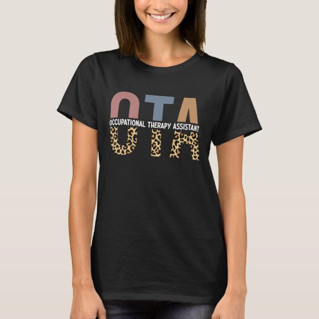 Camiseta Presente do Assistente de Terapêutica OTA (Frente)