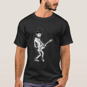 Camiseta Presente do astro do rock pai de guitarra Abraham