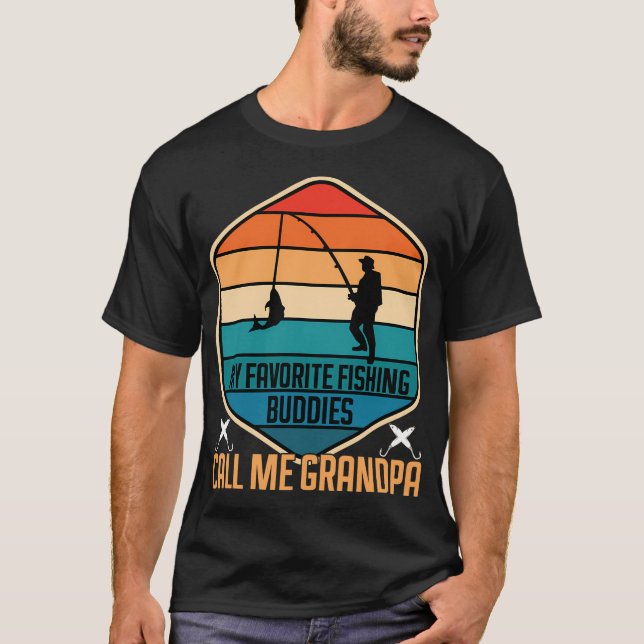 Camiseta Presente do Avô Pescador (Frente)