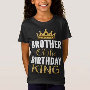 Camiseta Presente Do Baile do Rei Boys de Aniversário