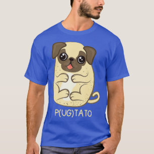 Camiseta Presente do cão de batateira Pugtato Potato